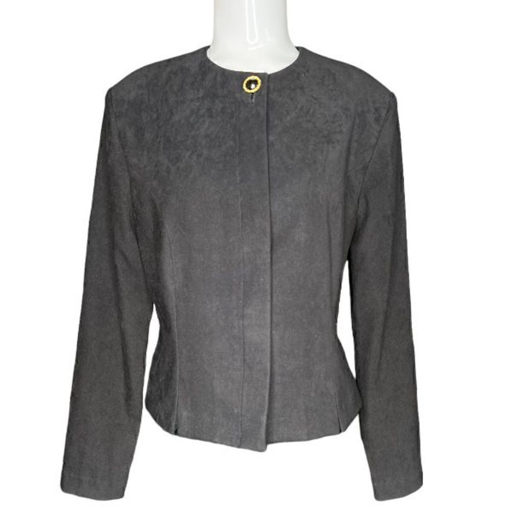 Vintage Amanda Smith size 8P black blazer